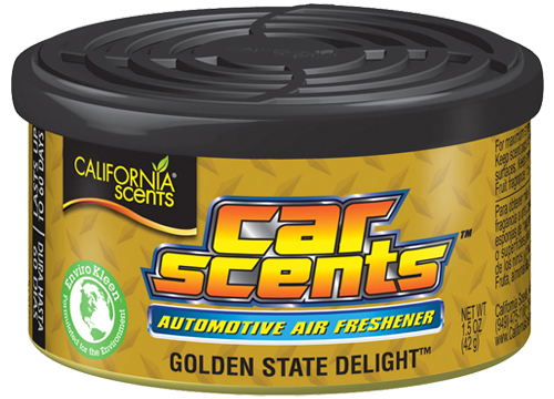 Osvěžovač CAR SCENTS - Golden state delight / vůně gumoví medvídci California Scents