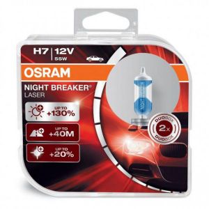 Žárovka OSRAM night breaker laser H7 12V 55W (sada 2ks)