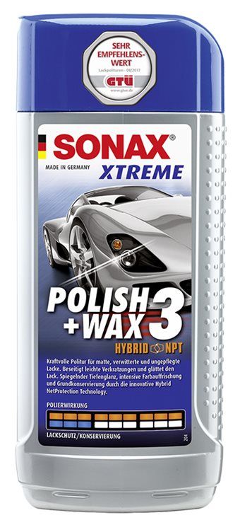SONAX Xtreme leštěnka s voskem WAX3 250ml