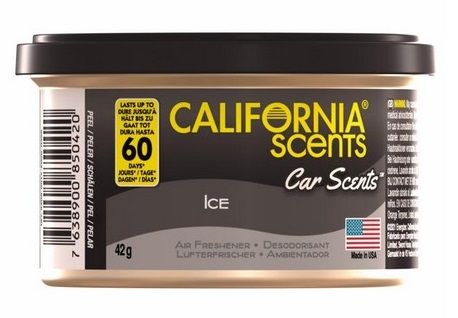 Osvěžovač CAR SCENTS - Ice / vůně ledově svěží California Scents