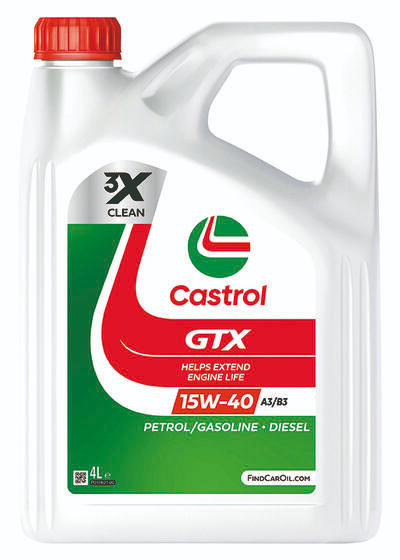 Castrol GTX 15W-40 A3/B3 4L